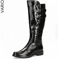 Caprice Stiefel Damen Langschaftstiefel in Schwarz, Größe 7