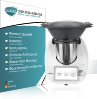 4x Slabo Displayschutzfolie für Thermomix TM6 KLAR "Crystal Clear" Displayfolie Schutzfolie Folie