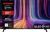 Telefunken 65 Zoll QLED Fernseher Smart TV (4K UHD, HDR Dolby Vision, Dolby Atmos, 6 Monate HD+ inkl.)