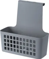 Kosz z półką zawieszany na szafkę szary