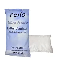 20x 1kg Ultra Power Luftentfeuchter Granulat (Calciumchlorid) im Vliesbeutel für Raumentfeuchter