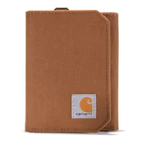 Carhartt B0000236 dreifach gefaltete Geldbörse aus Nylonente Männer Brieftasche , Farbe:carhartt® brown