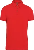 Kariban - Pánska polokošeľa RW7466 (2XL) (červená)