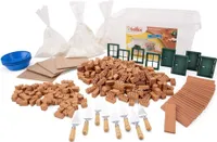 teifoc Steinbaukasten 502 - Schulbaukasten, Gruppenset für bis zu 8 Kinder