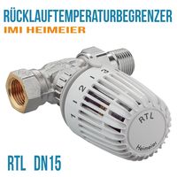Heimeier RTL Thermostatkopf Rücklauftemperaturbegrenzer 1/2" DN15 9174-02.800