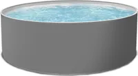 Rundpool GRIZA Stahlwandpool rund 450 x 120 cm Einzelbecken