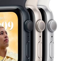 Apple Watch SE 2022 44 mm Midnight Aluminiumgehäuse/Midnight Sportarmband ITA MNK03TY/A  Apple