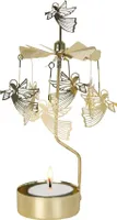 Goldener Engel Teelichtkarussell - Pluto Design