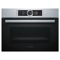 Bosch CSG636BS3, Serie 8, Einbau-Kompaktdampfbackofen, 60 x 45 cm, Edelstahl