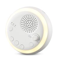 Fortuna Lai White Noise Machine Einschlafhilfe Weißes Rauschen Soundmaschine mit 16 Beruhigende Klängen und Schlaf-Timer Einstellbare Lautstärke USB Wiederaufladbare für Babys und Erwachsene