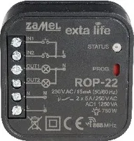 Odbiornik radiowy 2-kanałowy, ROP-22, exta life Zamel