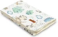 SENSILLO - Warme Kuscheldecke Baby Neugeborenen 80x100cm - Spaziergang