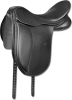 Waldhausen Dressursattel Comfort, Leder Schwarz 17,5"/44 cm