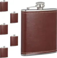 relaxdays Flachmann 6er Set