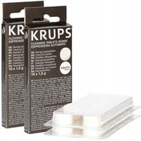Krups Kaffeemaschinen-Reinigungstabletten XS3000 - 2er-Pack, EA9010, EA8010, EA8441, EA8165, EA8050