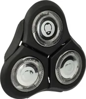 vhbw Scherkopf Ersatz für Philips RQ11 für Rasierer Schwarz Silber