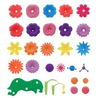Blumengarten Spielzeug Für Mädchen , DIY Bouquet Set Mit Rosa Box Draußen & Drinnen Spielzeug Geschenk Für 3-6 Jährige Mädchen, Kunst Blumenarrangement Spielzeug Für Kinder