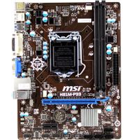 MSI Mainboard H81M-P33 (Intel H81, Sockel 1150, OHNE Zubehör)