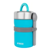 Thermobehälter für Essen Noveen 2000ml Edelstahl TB963 Blau