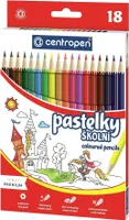 Centropen pastelky 9520 šestihranné /18 ks