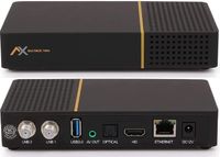 AX MULTIBOX TWIN SE WIFI 4K UHD E2 Linux Receiver mit Dual 2x DVB-S2 Tuner