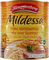 Hengstenberg Mildessa Weinsauerkraut vegan in der Dose 9700g