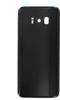 pre Samsung Galaxy S8 Plus kryt priestoru pre batériu čierne sklo zadnej strany fotoaparátu
