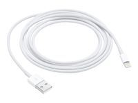 Apple Lightning auf USB Ladekabel MD819 White 2m iPhone 876s6 Blister