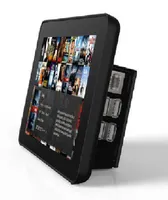 Gehäuse für offizielles 7 Raspberry Pi Touchscreen Display und Raspberry Pi 3B+, 3B, 2B, 1B+ - Farbe: schwarz
