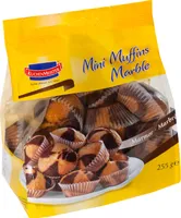 KuchenMeister Mini Muffins Marmor Rührkuchen mit fettarmem Kakao 255g