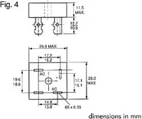 Brückengleichrichter 100V-25A (Kbpc2501)