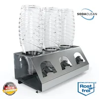 SodaClean® Premium 3er Flaschenhalter für SodaStream Duo Crystal Emil