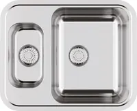Caressi Einbauspüle Basic Line CABLPP1532R50 56,5 x 46 cm Edelstahl