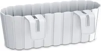 Prosperplast 4.9l Boardee Collection 38.3x21.2x13 Cm Blumentopf Weiß  Weiß One Size