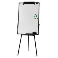 Magnetisches Whiteboard 36 x 24 Zoll höhenverstellbares Stativ für Büro und zu Hause