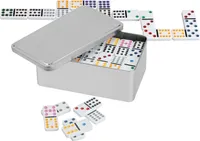 Philos Domino double 12 v kovovej krabičke