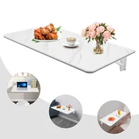 Klappbarer Wandschreibtisch, Wandmontierter Klapptisch, Wandmontierter Klapptisch