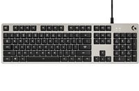 Logitech G413 - Verkabelt - USB - Mechanischer Switch - QWERTZ - LED - Silber