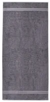 NatureMark 2er Pack DUSCHTÜCHER  70x140cm DUSCHTUCH Dusch-Handtuch Doppelpack Farbe: Anthrazit grau