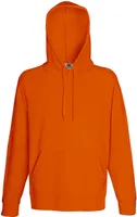 Fruit of the Loom 62-140-0 | Lightweight Hooded Herren Sweatshirt mit Kaputze - Farbe: Orange - Größe: XXL