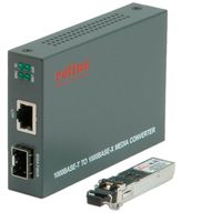 ROLINE Gigabit Konverter, RJ-45 - LC (inkl. mini-GBIC)