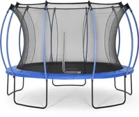 Plum Springsafe Trampolin Colours 366 cm mit Sicherheitsnetz, blau