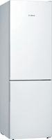 Bosch Serie | 6 Freistehende Kühl-Gefrier-Kombination mit Gefrierbereich unten 186 x 60 cm Weiß KGE36AWCA