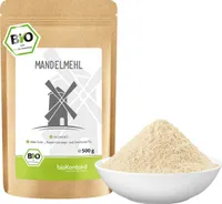 Mandelmehl 500 g - teilweise entölt, Rohkostqualität von bioKontor