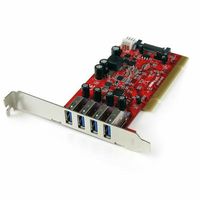 StarTech.com 4 Port USB 3.0 PCI Schnittstellenkarte- PCI SuperSpeed USB 3.0 Controller Karte - PCI -