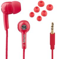 Hama In-Ear Stereo Kabelkopfhörer Ohrhörer Geräuschunterdrückung Headset Sport
