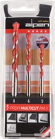 Bohrersatz Profi Multicut 3tlg.5,6,8mm rd.ALPEN