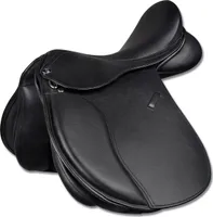 Waldhausen Comfort Pony Leder-allzwecksattel Schwarz 15.5´´ Schwarz 15.5´´