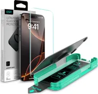 Ochranné tvrzené sklo na iPhone 16 PRO 6.3" ESR Armorite Černé