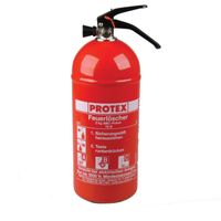 Protex Pulver Feuerlöscher für KFZ PD 2 GA 2kg ABC-Pulver